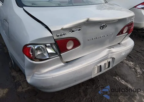 2002 Toyota Corolla Le из США, поврежденный, VIN 1NXBR12E42Z637252